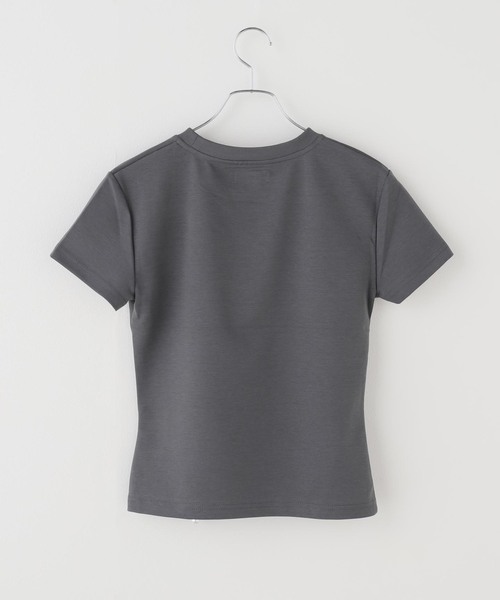 Knuth Marf（クヌースマーフ）の「Knuth Marf / クヌースマーフ studded compact tee（Tシャツ/カットソー・レディース・チャコールグレー・FREE）」の11枚目の写真