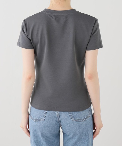 Knuth Marf（クヌースマーフ）の「Knuth Marf / クヌースマーフ studded compact tee（Tシャツ/カットソー・レディース・チャコールグレー・FREE）」の19枚目の写真