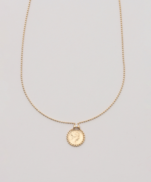JUNCO Paris(ジュンコパリ)の「Junco Paris ジュンコパリ コインネックレス COL26P-15(ネックレス・レディース・ゴールド・FREE)」の4枚目の写真