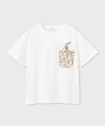 Paul Smith | ウィメンズ フローラルポケット "Rabbit" 半袖Tシャツ / 265122 031VCW(Tシャツ/カットソー)