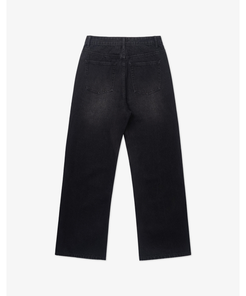 WORK ON BODY OFF（ワークオンボディオフ）の「ラトゥスワイドデニムパンツ[ブラック]（デニムパンツ・メンズ・ブラック・LARGE/X-LARGE）」の7枚目の写真