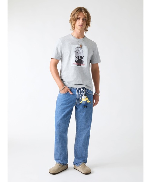 GUESS JEANS(ゲスジーンズ)の「GUESS JEANS X Minions Photo Tee(Tシャツ/カットソー・メンズ・ホワイト/ブラック/グレー・XX-LARGE/MEDIUM/X-SMALL/X-LARGE/LARGE/SMALL)」の7枚目の写真