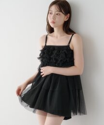 ボリュームチュールチュニック