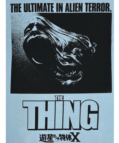 ハードコアチョコレート(ハードコアチョコレート)の「遊星からの物体X THE THING(雪原ライトブルー)(Tシャツ/カットソー・メンズ・クリアブルー・XX-LARGE/X-LARGE/LARGE)」の11枚目の写真