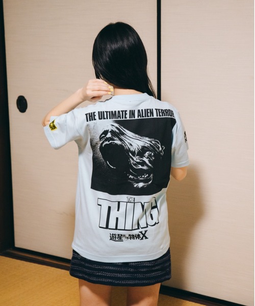 ハードコアチョコレート(ハードコアチョコレート)の「遊星からの物体X THE THING(雪原ライトブルー)(Tシャツ/カットソー・メンズ・クリアブルー・XX-LARGE/X-LARGE/LARGE)」の18枚目の写真
