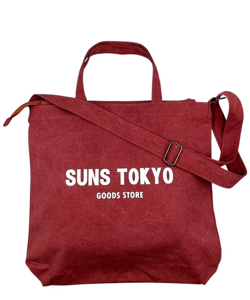 SORENA（ソレナ）の「SUNS大判ショルダートートバッグ（トートバッグ・レディース・ブラック/ネイビー/ピンク/ナチュラル/レッド/ベージュ/グレー/カーキ・FREE）」の11枚目の写真