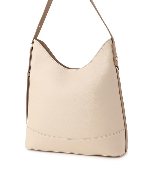 ROPE' PICNIC(ロペピクニック)の「me fit BAG ミドルプラス・ワンショルダーフィットバッグ(ショルダーバッグ・レディース・ブラウン系/キナリ/ブラック/カーキ系・FREE)」の9枚目の写真