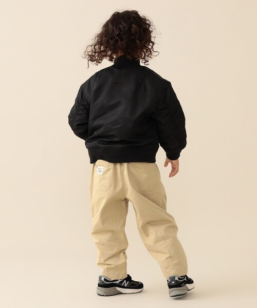 BEAMS mini(ビームスミニ)の「MA-1 ブルゾン 2026FW(90~150cm)(ブルゾン・キッズ・ブラック/オリーブ・100/140/130/120/110/90/150)」の19枚目の写真