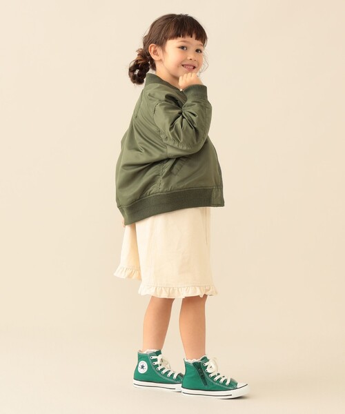 BEAMS mini(ビームスミニ)の「MA-1 ブルゾン 2026FW(90~150cm)(ブルゾン・キッズ・ブラック/オリーブ・100/140/130/120/110/90/150)」の14枚目の写真