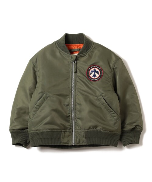 BEAMS mini(ビームスミニ)の「MA-1 ブルゾン 2026FW(90~150cm)(ブルゾン・キッズ・ブラック/オリーブ・100/140/130/120/110/90/150)」の5枚目の写真