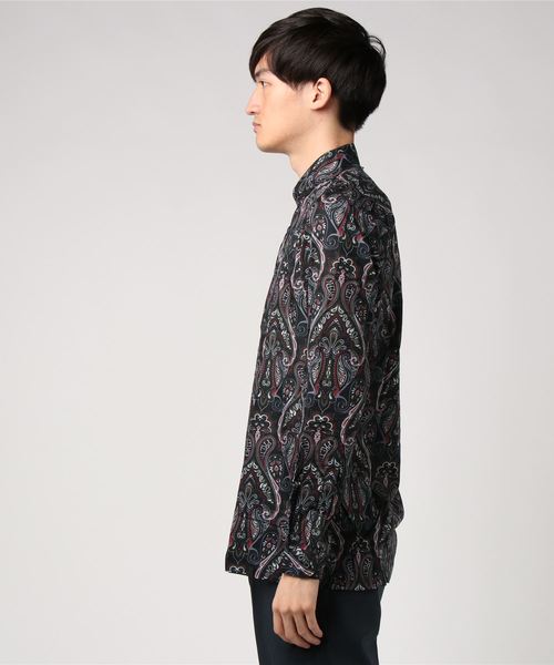 Pretty Green（プリティーグリーン）の「LS BKペイズリープリント