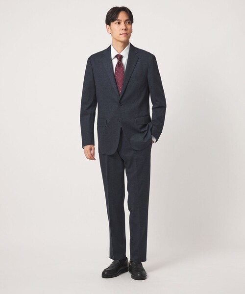 A DAY IN THE LIFE UNITED ARROWS(アデイインザライフユナイテッドアローズ)の「ジャージーツイル セミワイドカラー レギュラーフィットシャツ<A DAY IN THE LIFE>(シャツ/ブラウス・メンズ・ホワイト/ライトブルー・40cm/37cm/38cm/41cm/42cm/39cm)」の7枚目の写真