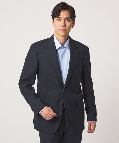 A DAY IN THE LIFE UNITED ARROWS(アデイインザライフユナイテッドアローズ)の「ジャージーツイル セミワイドカラー レギュラーフィットシャツ<A DAY IN THE LIFE>(シャツ/ブラウス・メンズ・ホワイト/ライトブルー・40cm/37cm/38cm/41cm/42cm/39cm)」の11枚目の写真