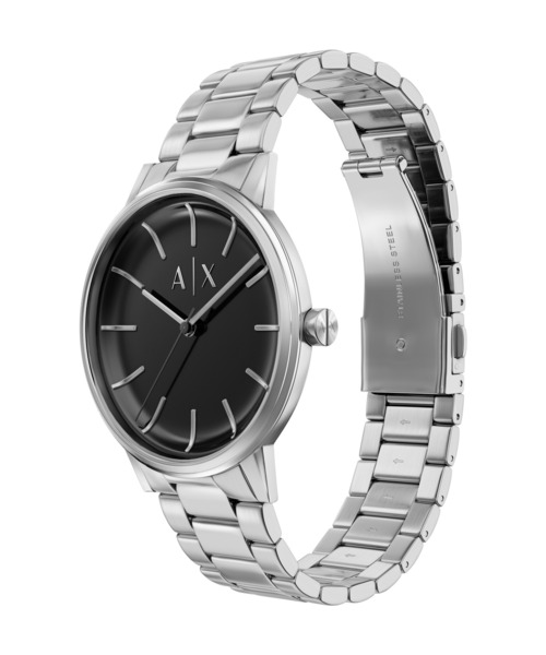ARMANI EXCHANGE(アルマーニエクスチェンジ)の「アルマーニ・エクスチェンジ 腕時計 メンズ アナログ ステンレス AX7182SET(アナログ腕時計・メンズ・シルバー・FREE)」の6枚目の写真