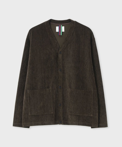 PS Paul Smith(ピーエスポールスミス)の「カットベロア カーディガン / 262721 EXCD01(カーディガン/ボレロ・メンズ・ワインレッド/ネイビー/グレー/ブラウン・LARGE/MEDIUM/X-LARGE)」の18枚目の写真