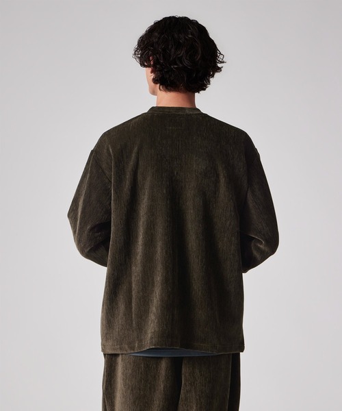 PS Paul Smith(ピーエスポールスミス)の「カットベロア カーディガン / 262721 EXCD01(カーディガン/ボレロ・メンズ・ワインレッド/ネイビー/グレー/ブラウン・LARGE/MEDIUM/X-LARGE)」の16枚目の写真