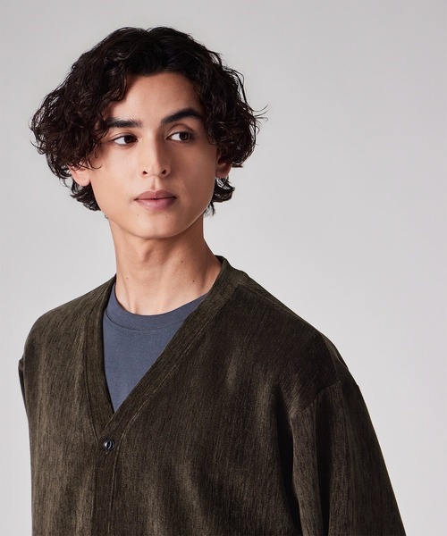 PS Paul Smith(ピーエスポールスミス)の「カットベロア カーディガン / 262721 EXCD01(カーディガン/ボレロ・メンズ・ワインレッド/ネイビー/グレー/ブラウン・LARGE/MEDIUM/X-LARGE)」の17枚目の写真