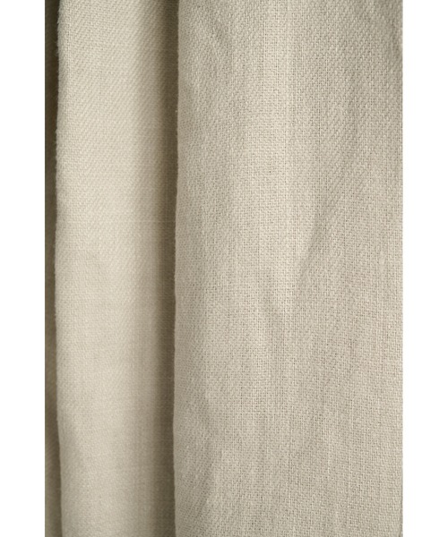 CONZ(コンズ)の「curve leg trousers linen(スラックス・メンズ・ホワイト/ブラック・1/2/4/3)」の7枚目の写真