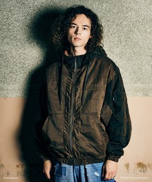 glamb | Remake Hooded Work Jacket / リメイクフードワークジャケット(ミリタリージャケット)