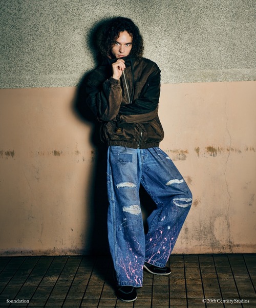 glamb(グラム)の「Remake Hooded Work Jacket / リメイクフードワークジャケット(ミリタリージャケット・メンズ・ブラウン/ブラック・L/S/M)」の17枚目の写真
