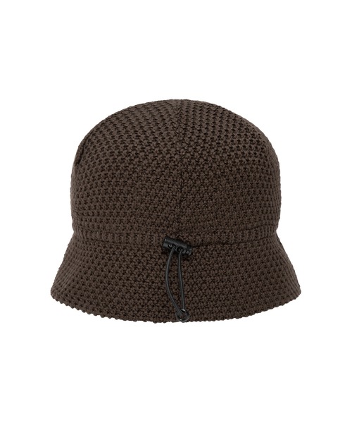 HUF（ハフ）の「OLYMPIA KNIT BUCKET HAT（ハット・メンズ・ブラック/ブラウン・O/S）」の8枚目の写真