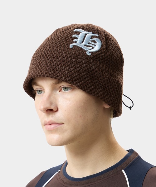 HUF（ハフ）の「OLYMPIA KNIT BUCKET HAT（ハット・メンズ・ブラック/ブラウン・O/S）」の13枚目の写真