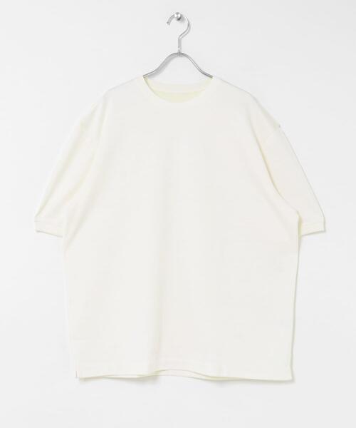THE GOODLAND MARKET（ザグッドランドマーケット）の「armi　[Smart] MERINO-WOOL CREW NECK TEE（Tシャツ/カットソー・メンズ・ホワイト・3/4/5）」の5枚目の写真