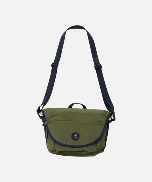 Gramicci（グラミチ）の「MULTI SIDE BAG｜マルチサイドバッグ（ショルダーバッグ・メンズ・その他/オリーブ/ライトグレー・F）」の2枚目の写真