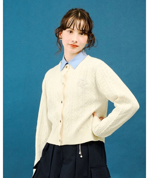 pom ponette junior　ワンピース&カーディガン pom ponette junior｜ポンポネットジュニア（キッズ）のカーディガン