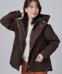 SHOO・LA・RUE | 【洗濯機可/撥水/マルチWAY】ファーライナー付き 毎日欲張りマンパ(ブルゾン)