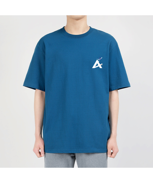 AEXEA(アクシー)の「エイエックス 半袖Tシャツ E04BRD_ABX10226(Tシャツ/カットソー・メンズ・グレー系その他/ホワイト/ブルー/ブラック・S/M/L/XL)」の4枚目の写真