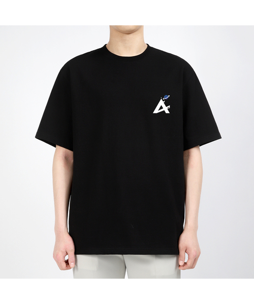 AEXEA(アクシー)の「エイエックス 半袖Tシャツ E04BRD_ABX10226(Tシャツ/カットソー・メンズ・グレー系その他/ホワイト/ブルー/ブラック・S/M/L/XL)」の3枚目の写真