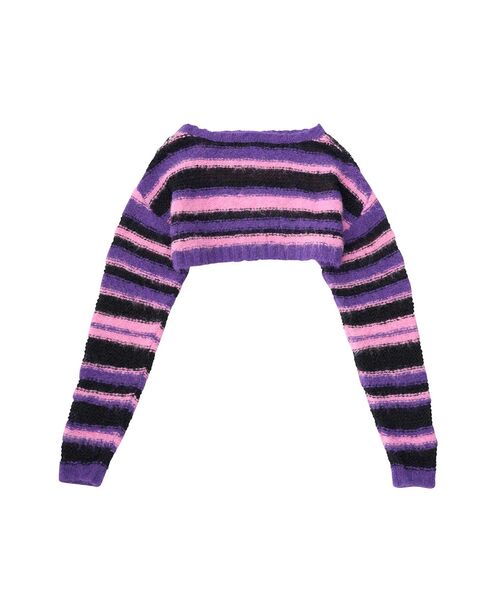 HYSTERIC GLAMOUR(ヒステリックグラマー)の「SUPER HYSアンサンブル プルオーバー&キャミソール(アンサンブル・レディース・レッド/パープル/ブラック・FREE)」の11枚目の写真