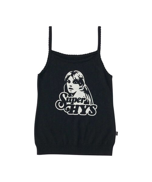 HYSTERIC GLAMOUR(ヒステリックグラマー)の「SUPER HYSアンサンブル プルオーバー&キャミソール(アンサンブル・レディース・レッド/パープル/ブラック・FREE)」の12枚目の写真