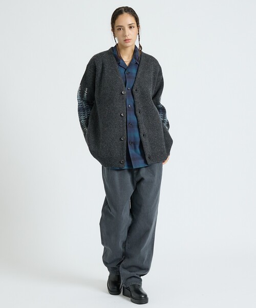 PENDLETON（ペンドルトン）の「【PENDLETON/ペンドルトン】HARDING / Shetland Wool Cardigan / シェットランドウールカーディガン（ニット/セーター・メンズ・グレー/ライトブラウン/ブラック・L/M）」の19枚目の写真
