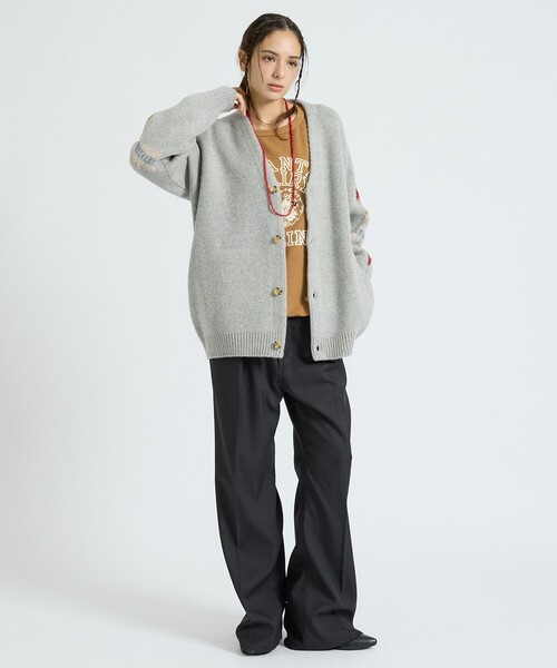 PENDLETON（ペンドルトン）の「【PENDLETON/ペンドルトン】HARDING / Shetland Wool Cardigan / シェットランドウールカーディガン（ニット/セーター・メンズ・グレー/ライトブラウン/ブラック・L/M）」の11枚目の写真