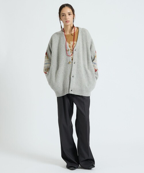PENDLETON（ペンドルトン）の「【PENDLETON/ペンドルトン】HARDING / Shetland Wool Cardigan / シェットランドウールカーディガン（ニット/セーター・メンズ・グレー/ライトブラウン/ブラック・L/M）」の12枚目の写真