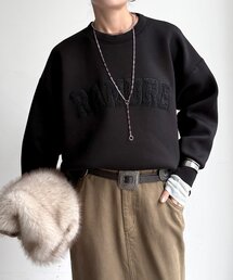 【WEB限定】ダンボールサイドフリルサガラ刺繍プルオーバー