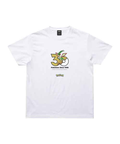 ZOZOSPOT(ゾゾスポット)の「Pokemon 30th Anniversary 1025 T-shirt 「フライゴン」(Tシャツ/カットソー・レディース・ホワイト・SMALL/MEDIUM/LARGE/X-LARGE/XX-LARGE/XXX-LARGE/100cm/110cm/120cm/130cm/140cm/150cm/160cm)」の1枚目の写真
