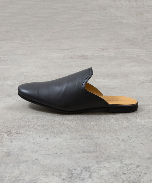 PADRONE(パドローネ)の「PADRONE パドローネ / FT CUTOFF SLIP-ON フラットソールカットオフスリッポンレザーシューズ / PU8394-2001(スリッポン・メンズ・ブラウン/ブラック・40/41/42)」の13枚目の写真