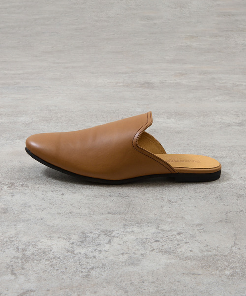 PADRONE(パドローネ)の「PADRONE パドローネ / FT CUTOFF SLIP-ON フラットソールカットオフスリッポンレザーシューズ / PU8394-2001(スリッポン・メンズ・ブラウン/ブラック・40/41/42)」の22枚目の写真