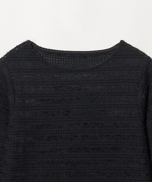 A DAY IN THE LIFE UNITED ARROWS（アデイインザライフユナイテッドアローズ）の「ジャガード ボーダー カットソー ＜A DAY IN THE LIFE＞（Tシャツ/カットソー・レディース・ライラック/ブラック/オフホワイト・FREE）」の15枚目の写真