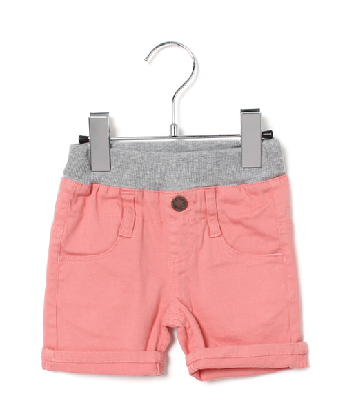 RUGGEDWORKS（ラゲッドワークス）の「ウエストリブチノストレッチショートパンツ（チノパンツ・キッズ・ピンク/チャコールグレー/イエロー/ネイビー・110cm/100cm/120cm/130cm/140cm/90㎝/80ｃｍ）」の4枚目の写真