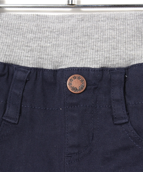 RUGGEDWORKS（ラゲッドワークス）の「ウエストリブチノストレッチショートパンツ（チノパンツ・キッズ・ピンク/チャコールグレー/イエロー/ネイビー・110cm/100cm/120cm/130cm/140cm/90㎝/80ｃｍ）」の8枚目の写真