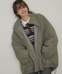 【リバーシブル】スタンドネックモンスターブルゾン