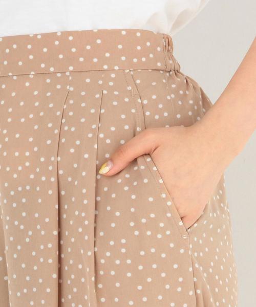 Another Edition（アナザーエディション）の「ドットタックワイドパンツ/AEBFC DOT タック WID◆（その他パンツ・レディース・ベージュ/ネイビー・FREE）」の11枚目の写真