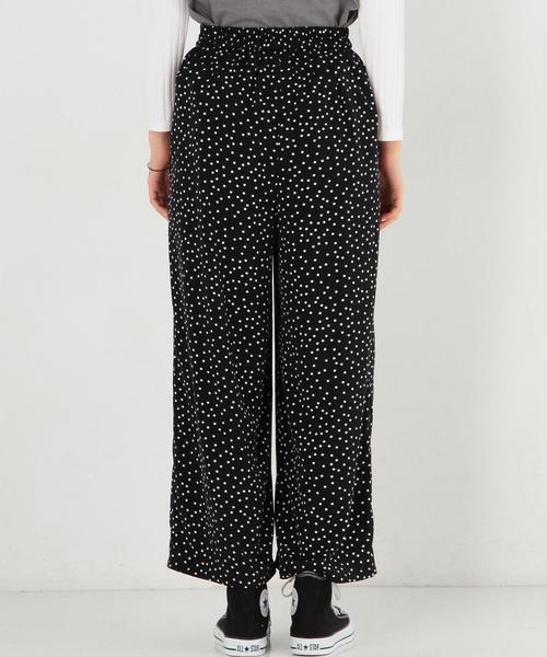 Another Edition（アナザーエディション）の「ドットタックワイドパンツ/AEBFC DOT タック WID◆（その他パンツ・レディース・ベージュ/ネイビー・FREE）」の14枚目の写真