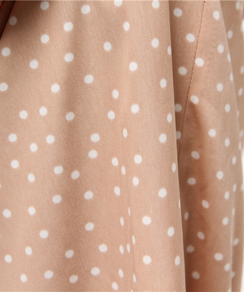 Another Edition（アナザーエディション）の「ドットタックワイドパンツ/AEBFC DOT タック WID◆（その他パンツ・レディース・ベージュ/ネイビー・FREE）」の5枚目の写真