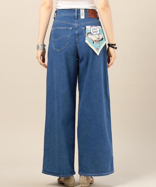 BEAUTY&YOUTH UNITED ARROWS(ビューティーアンドユースユナイテッドアローズ)の「<LEE>タックワイドデニム◆(デニムパンツ・レディース・ライトブルー/ネイビー・SMALL/X-SMALL)」の7枚目の写真