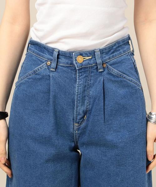 BEAUTY&YOUTH UNITED ARROWS(ビューティーアンドユースユナイテッドアローズ)の「<LEE>タックワイドデニム◆(デニムパンツ・レディース・ライトブルー/ネイビー・SMALL/X-SMALL)」の11枚目の写真